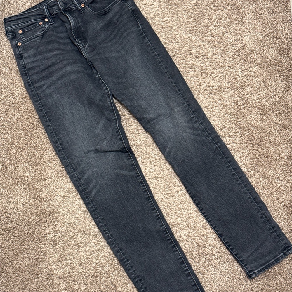 American Eagle Outfitters Dark Gray Athletic Fit Jeans